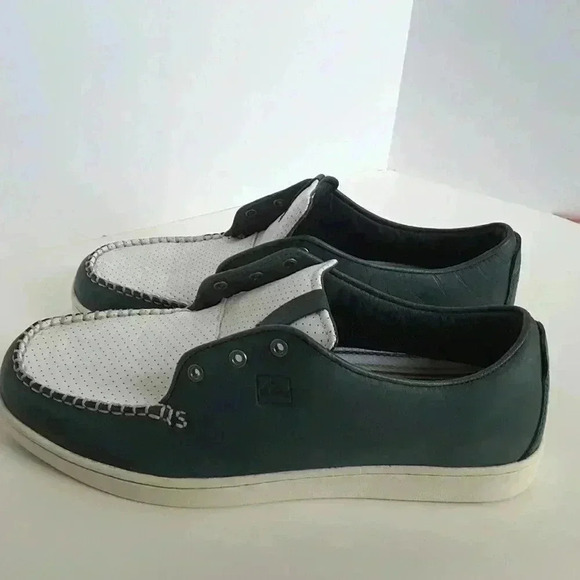 Quicksilver Skipper Mole Leather loafer size 12 - Picture 1 of 5